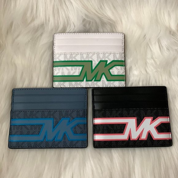 MICHAEL KORS Cooper Tall Card Cases Set of 3 - Picture 1 of 2